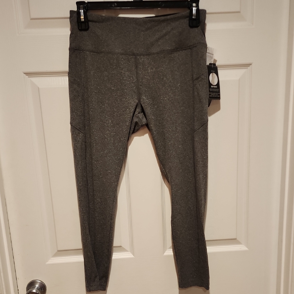 VOGO Athletica Grey Leggings with Side Pockets